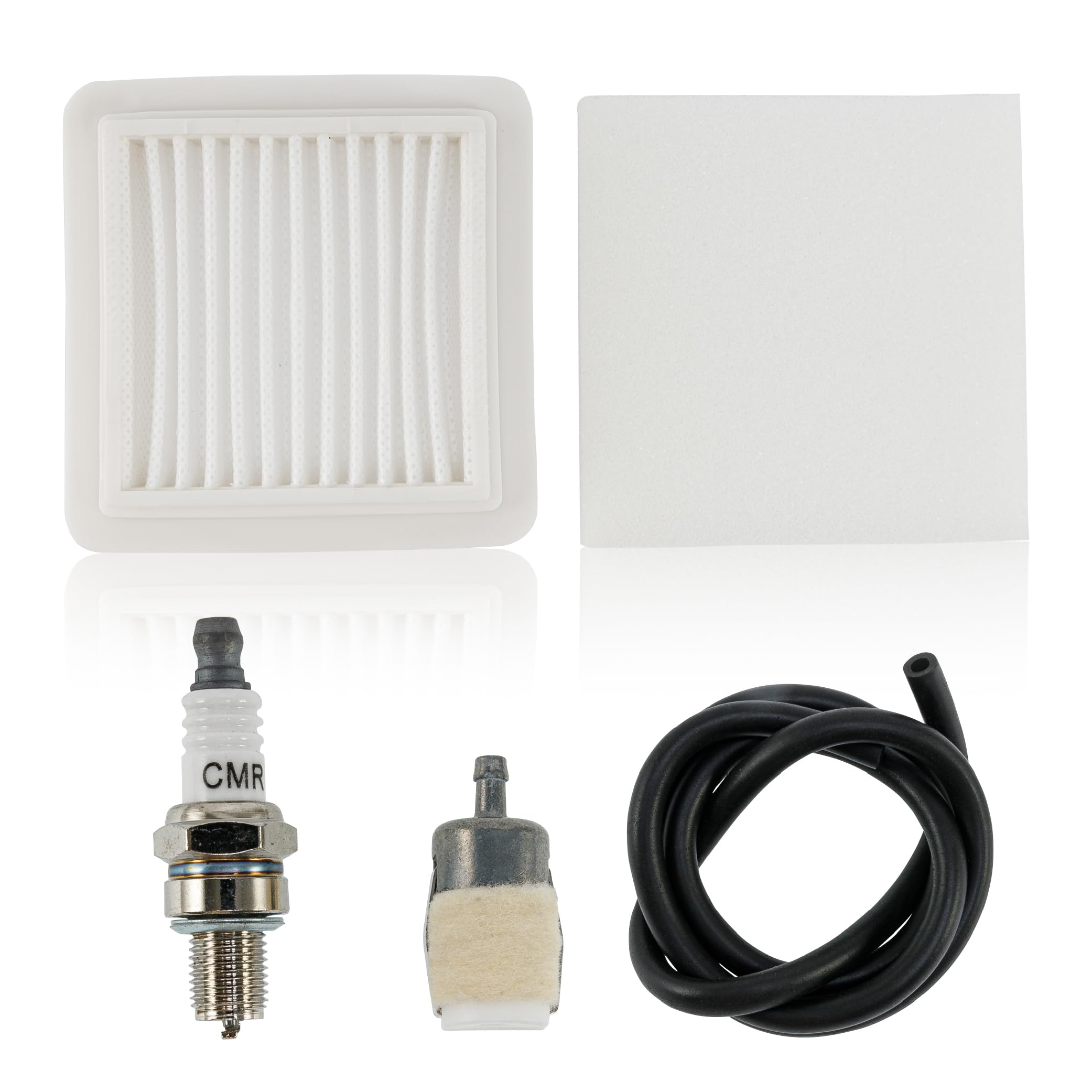 BlueStars SRM-2620 Air Filter - Compatible with Echo BRD-2620 PAS-2620 SRM-3020 A226002030 A226002040 Shindaiwa AH262 T262X LE262 EB262 C302 T302X Trimmer Brushcutter SRM 2620 Fuel Filter Spark Plug