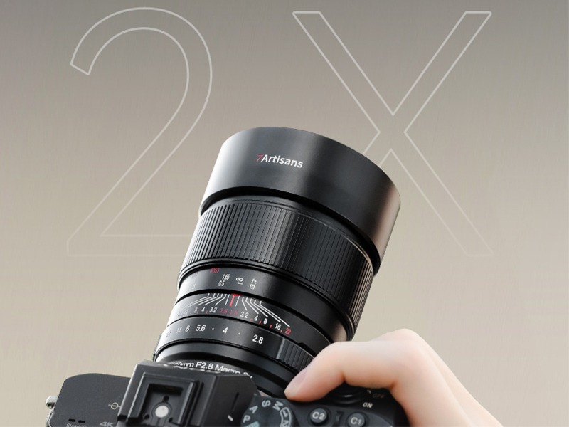 Amazon.co.jp: 7artisans 60mm F2.8 MACRO 2X マクロカメラレンズ フル