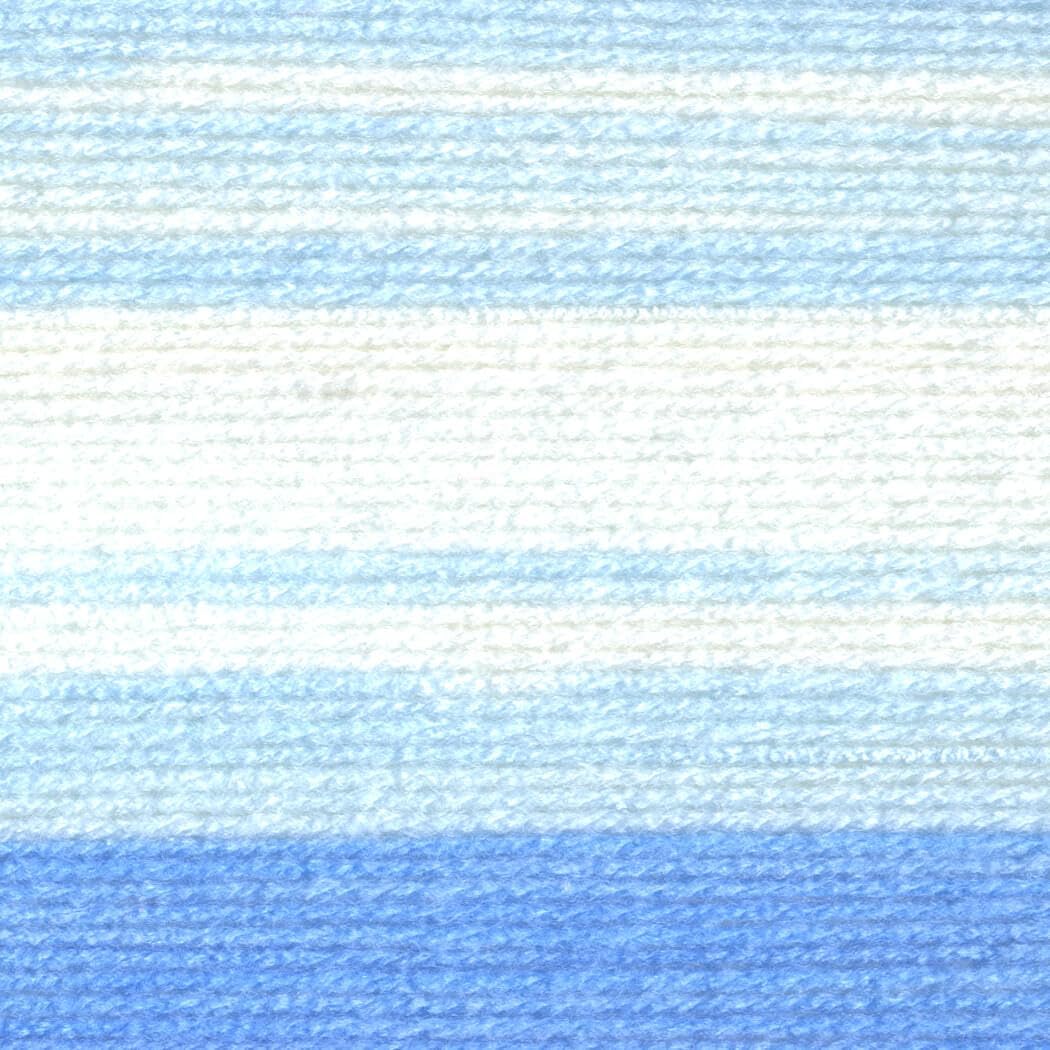 Lion Brand Yarn, Ice Cream Big Scoop, Baby Blanket Yarn, Blueberry, 2 Pack
