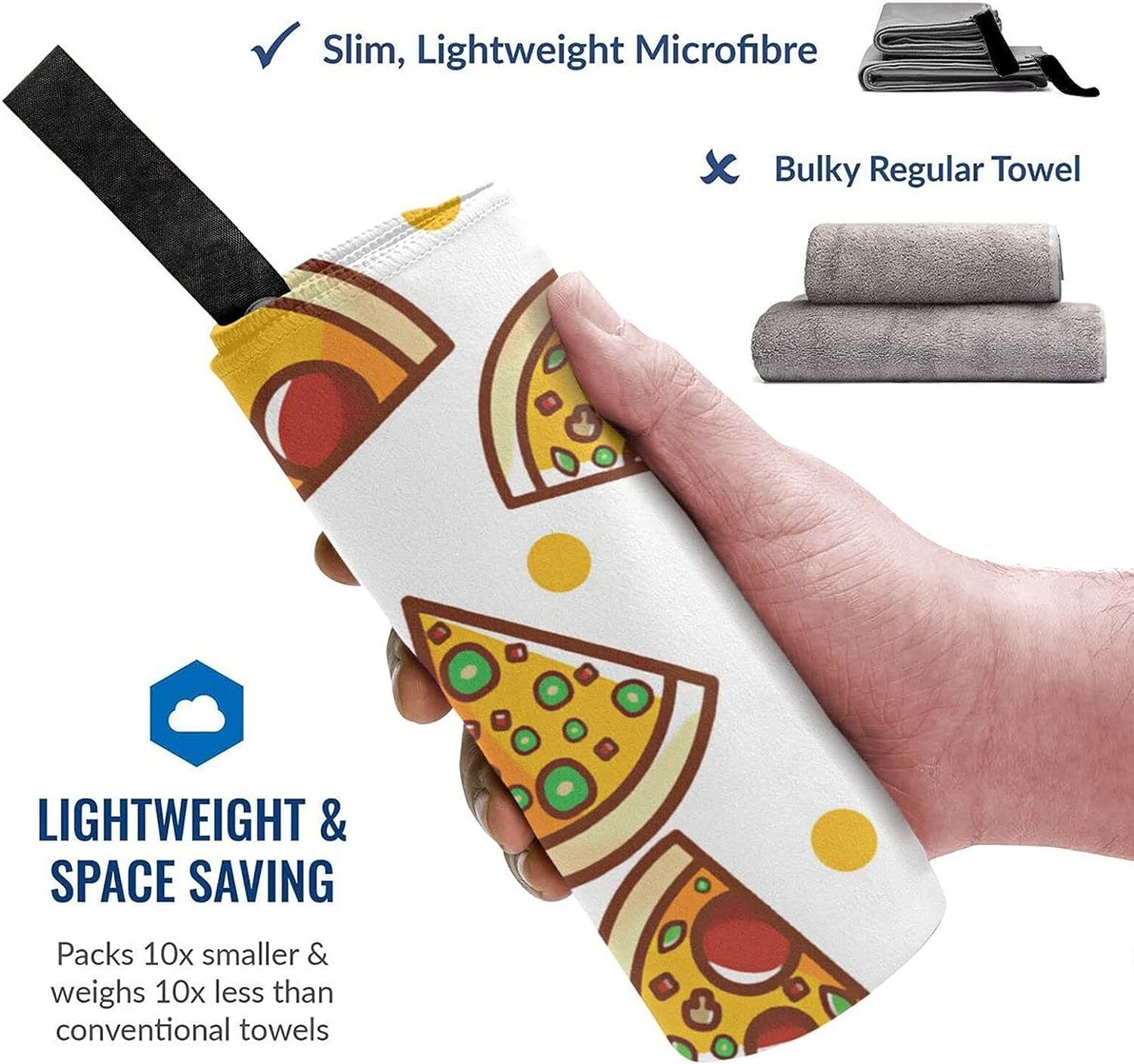 WANIMA ビーチタオル ラスタ PIZZA バスタオル Amazon｜MUZIZY 大判 バスタオル ビーチタオル ピザ 食べ物 かわいい