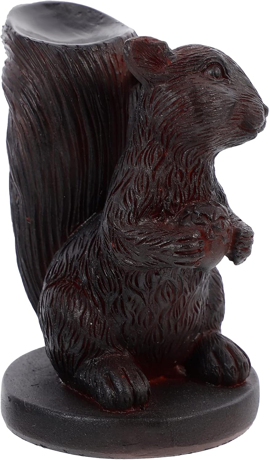 Alipis Resin Crystal Balls Display Base Squirrel Ornament Resin Craftwork Home Decor for Family