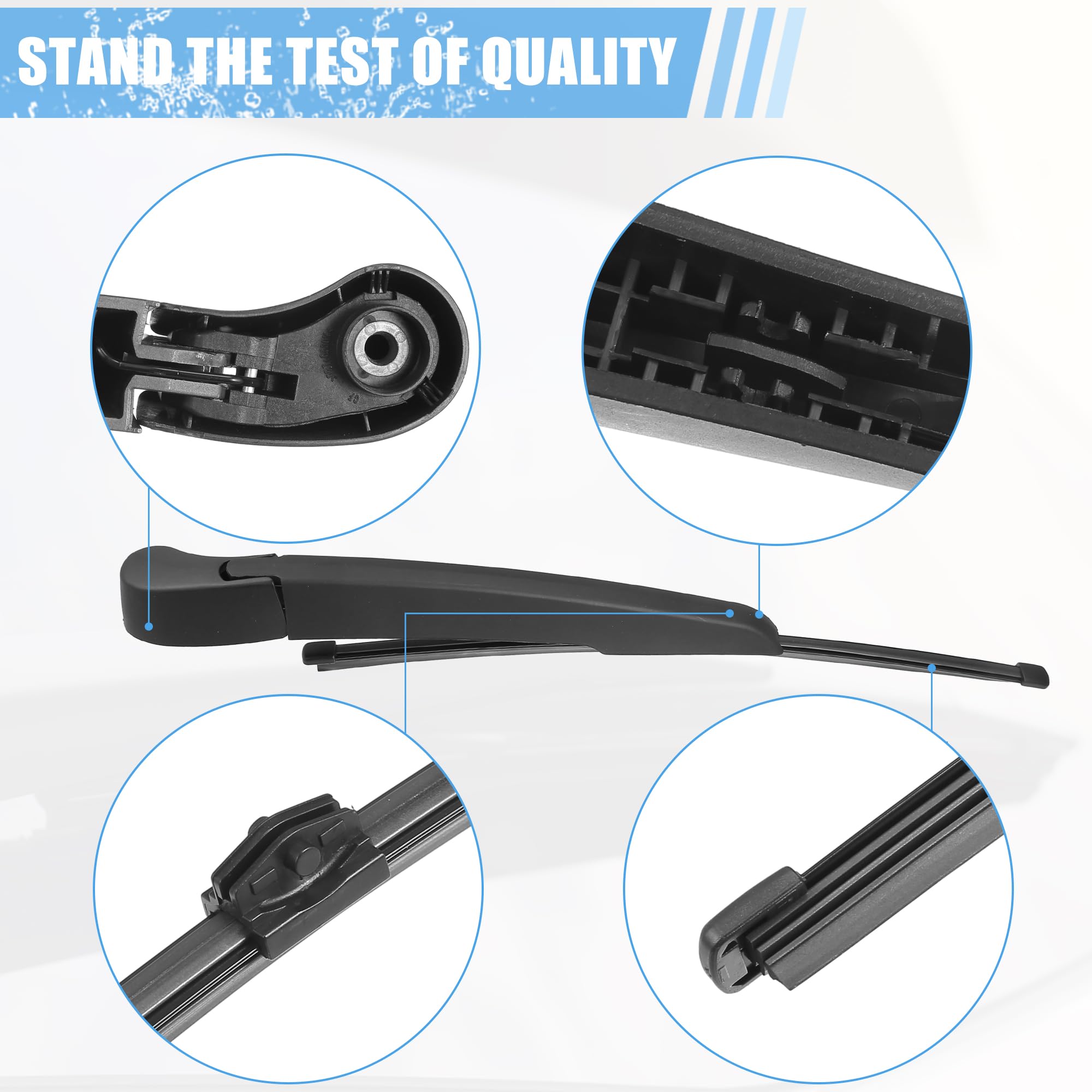 7700308804 Renault Kangoo I Braccio della spazzola tergicristallo posteriore, 15.00