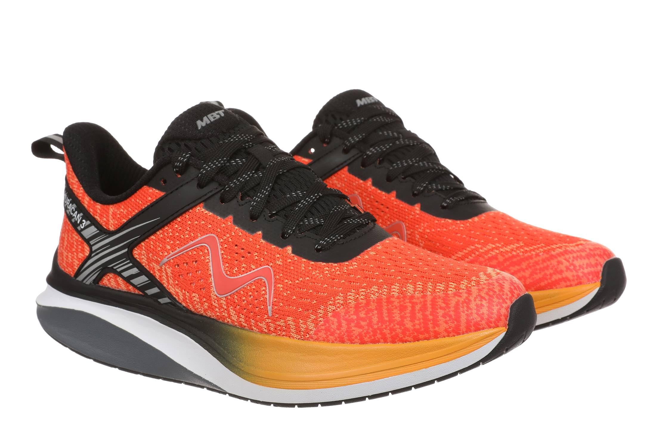 MBT Huracan 3 Lace UP Baskets de Sport pour Femme. Chaussures de Course Anatomiques et Confortables. Chaussures Physiologiques Confort et Stabilité avec Semelle Courbée. Sneakers Running