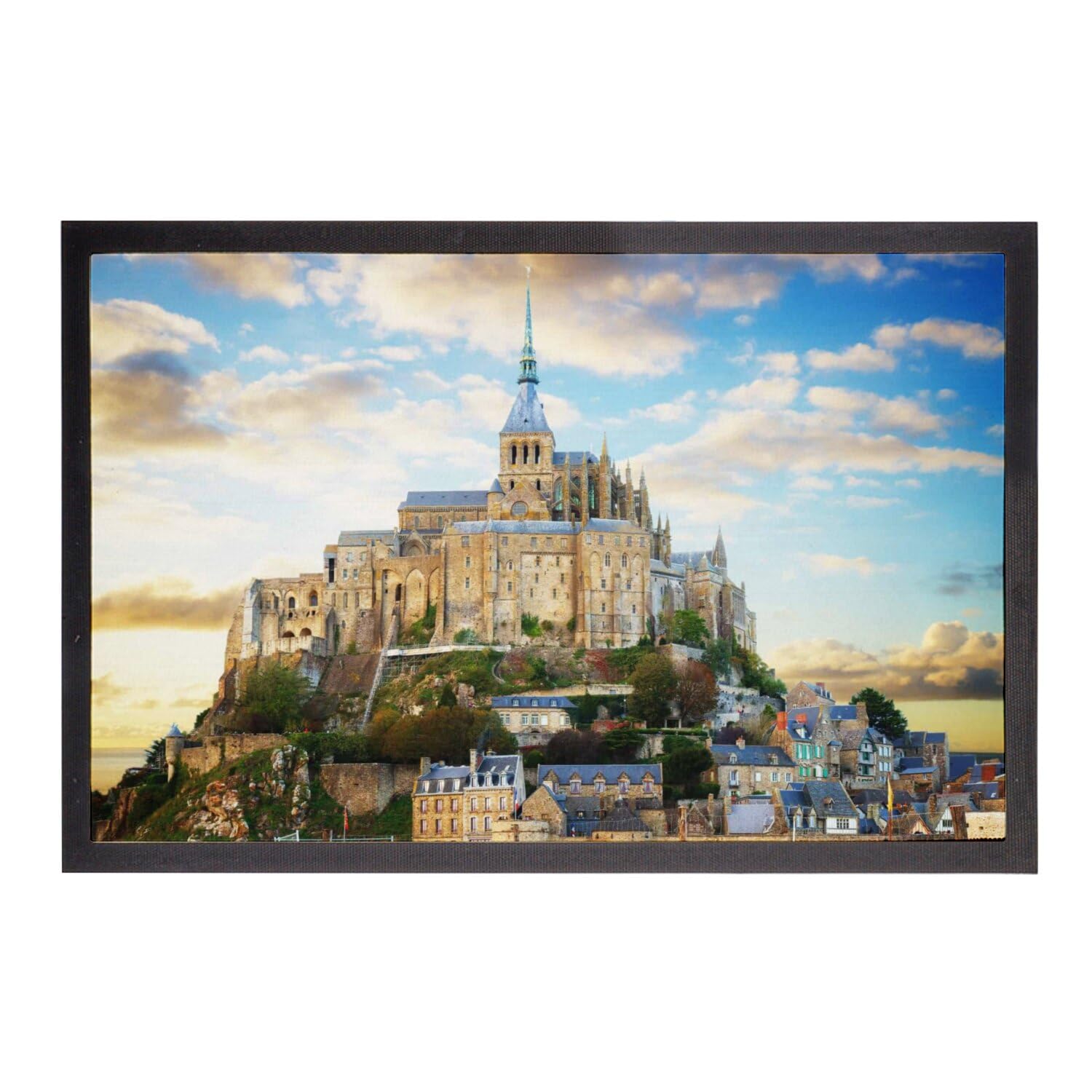 Paillasson Mont Saint Michel déco France pour votre entrée