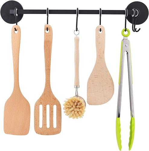 Miniatura 2 de 7 ganchos magnéticos para utensilios de cocina, organizador para nevera, gabinete de metal, estufa de metal, parrilla, barbacoa