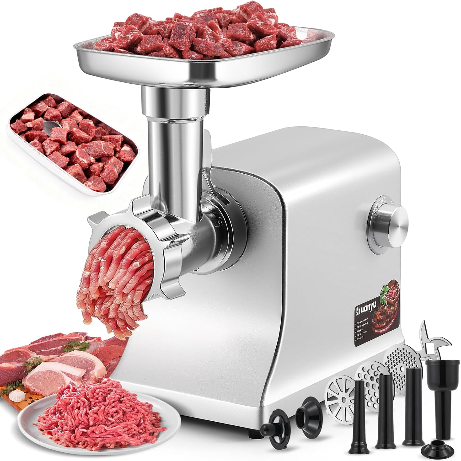 Huanyu Electric Meat Grinder Sausage...