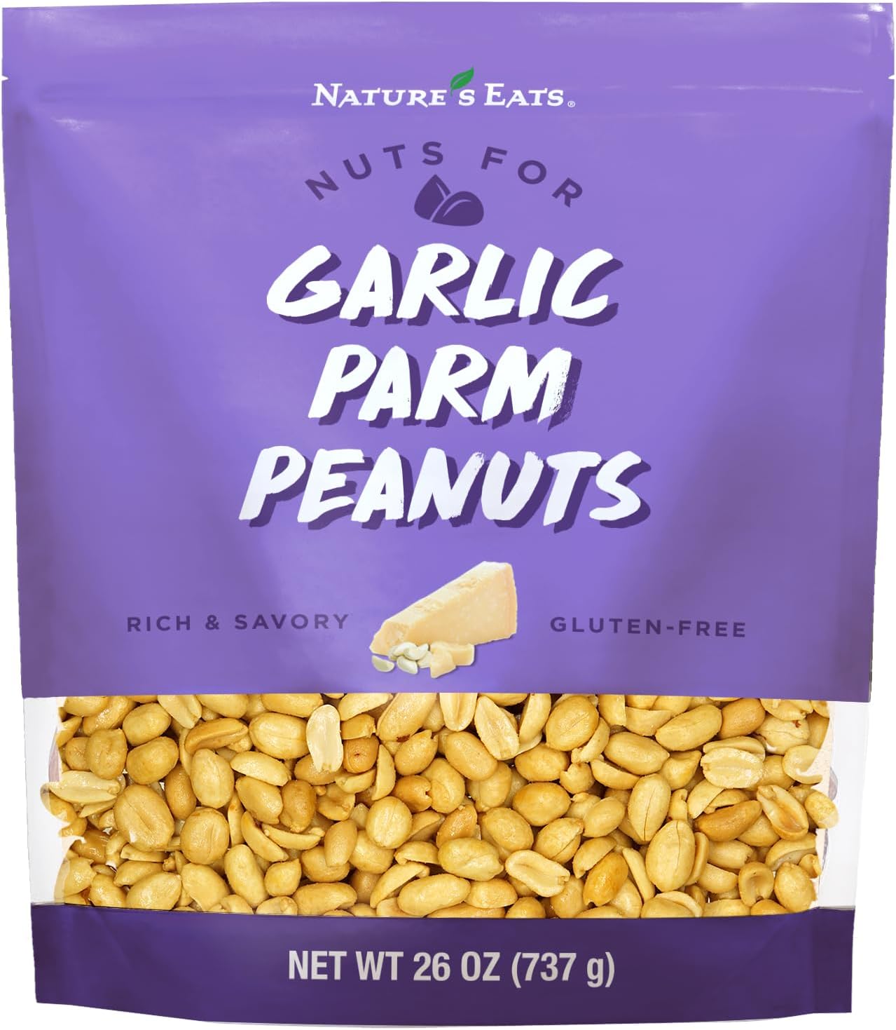 Garlic Parmesan Peanuts 26oz