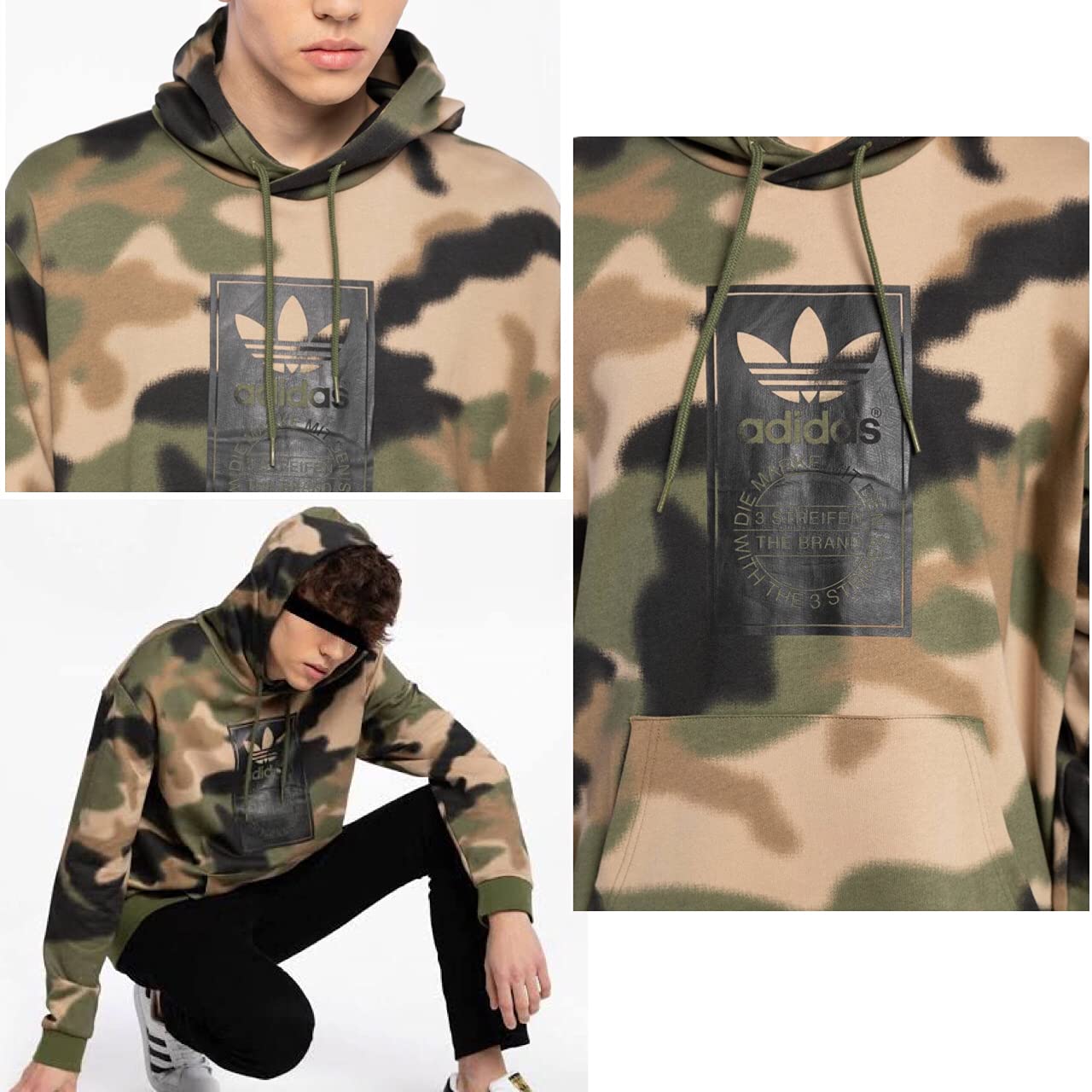 Amazon.co.jp: adidas(アディダス) オリジナルス カモ オールオーバー