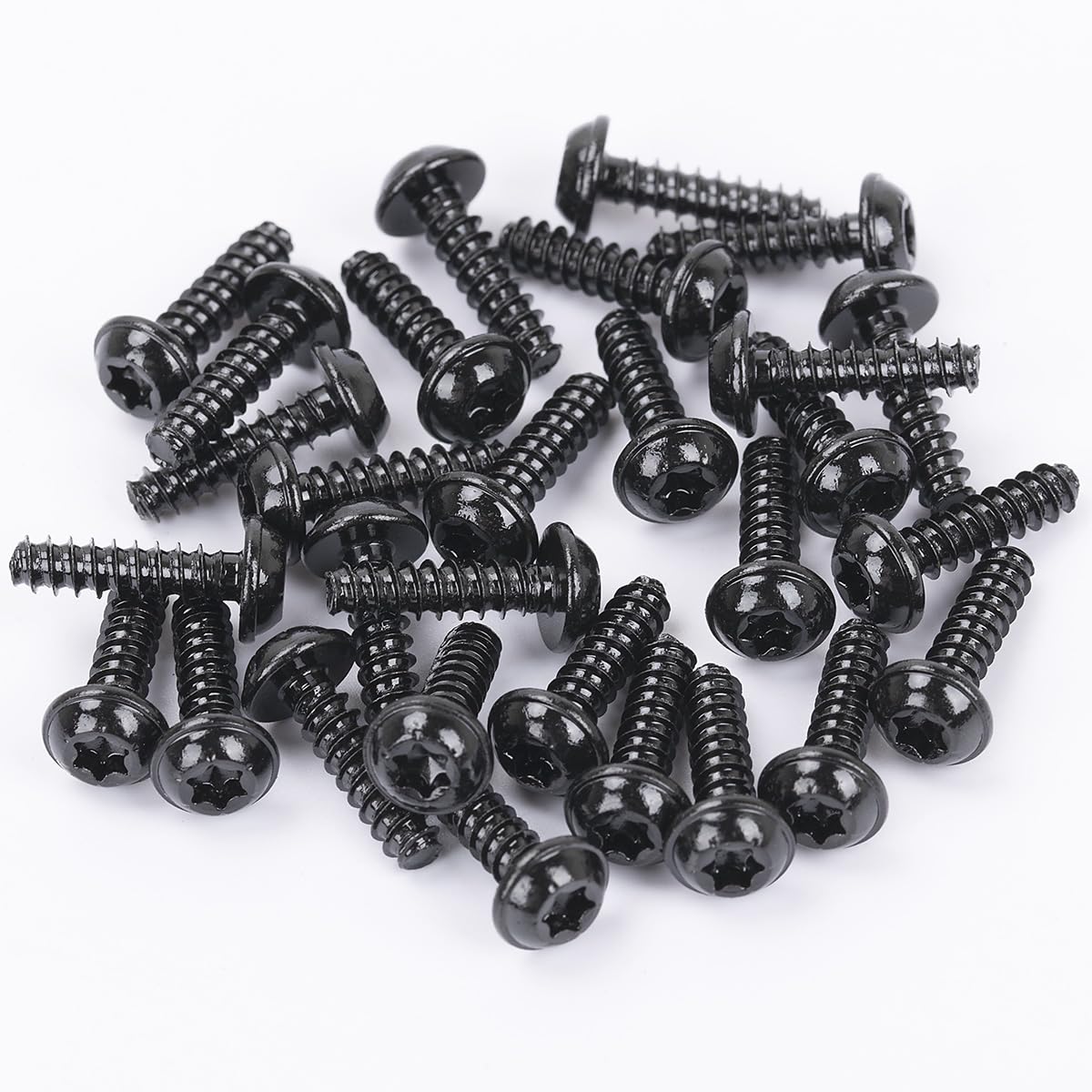 20pcs M4-1.46 x 16mm Multi-Purpose Bolt Thread Forming Screws for GM 11546970, Ford W506945-S450B, Chrysler 6510331AA