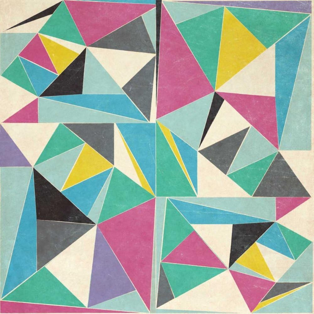 Posterazzi Collection OMG Triangles I Poster Print by SD Graphics Studio (24 x 24)