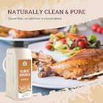 52USA Poudre d'ail 22 oz (1.54Lb), Assaisonnement en poudre d'ail fin pour la cuisson, Viandes grillées, Salades, Légumes et vinaigrettes aromatisés, Sans gluten