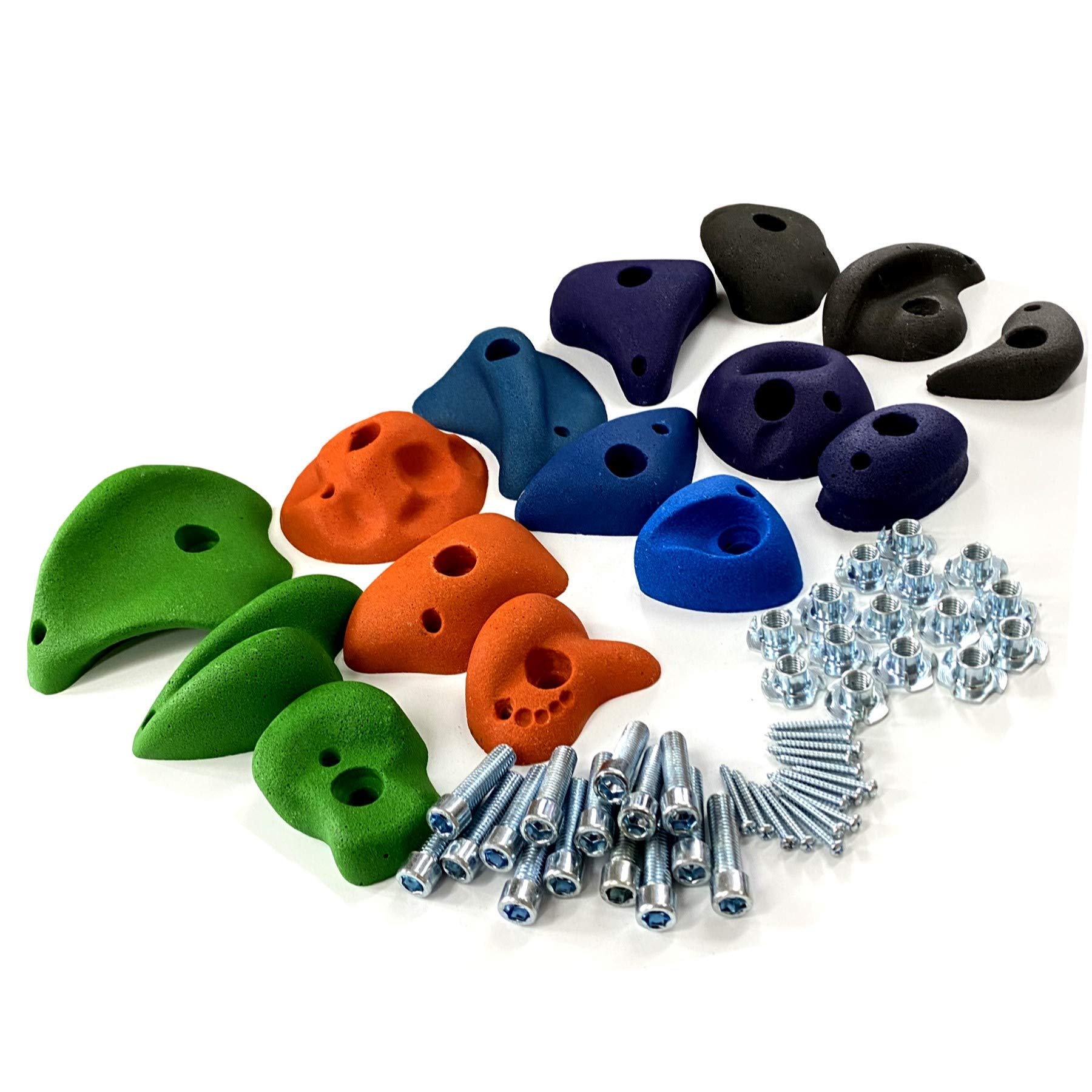 Klimstenen Medium Kunststof set van 5 stuks multicolor - Outlet Shopping