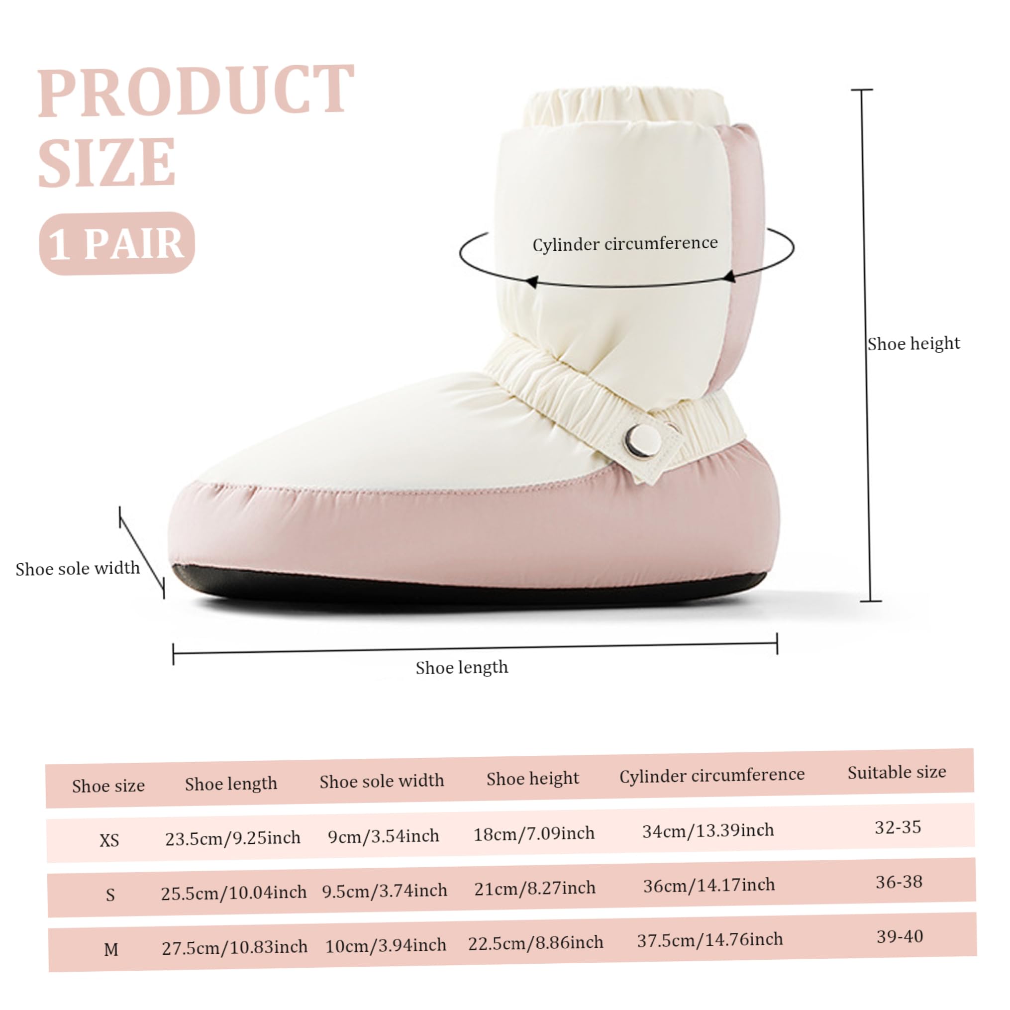 Ballet Warm Up Booties Women Dance Boots Warm Ballet Boots Dance