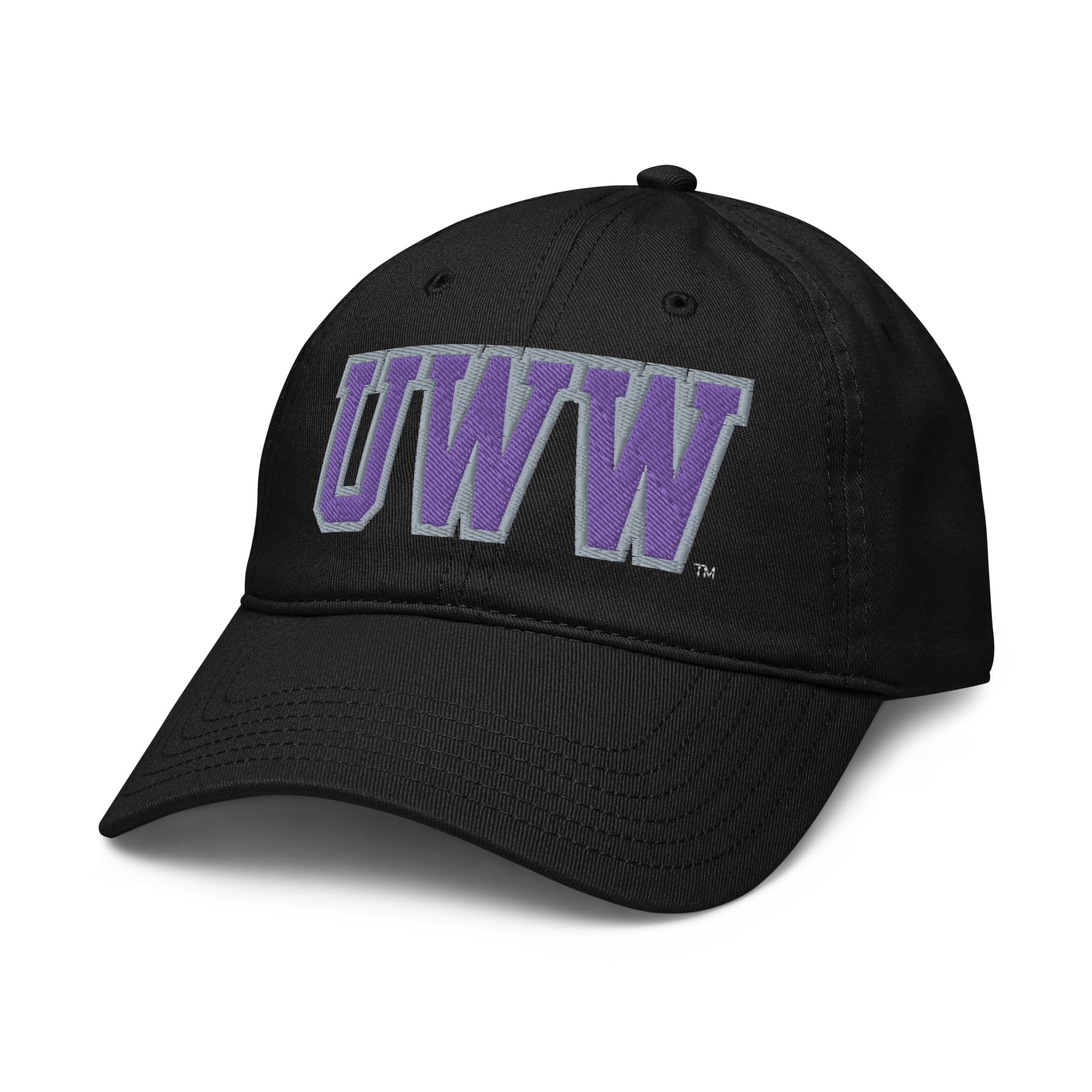 Wisconsin Whitewater Warhawks Title Officially Licensed Adjustable Baseball Hat