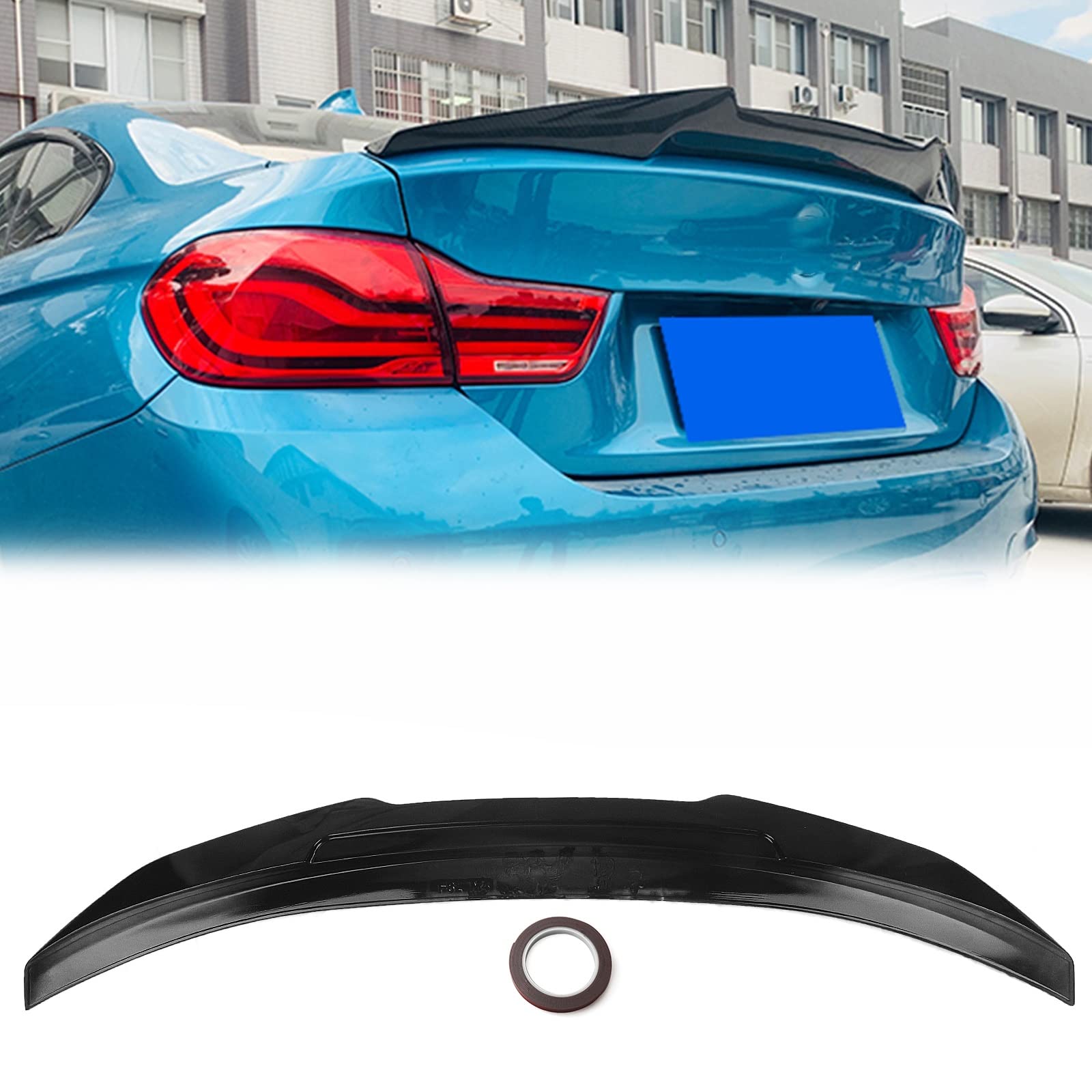 Becquet arrière F36 Gran Coupé style PSM : aileron de coffre pour Série 4 4 portes 2014-2019