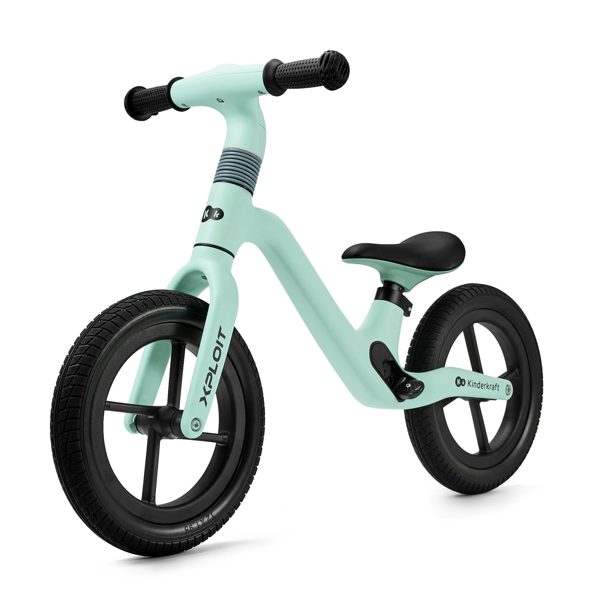 Kinderkraft Xploit Bicicletta, Leggero Bici Senza Pedali, Fino 2 Anni, Turchese-image