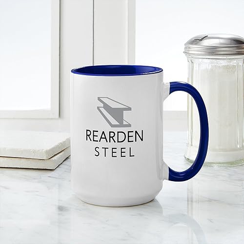 Miniatura 4 de CafePress Rearden Steel - Taza grande de cerámica de 15 oz (15.0 fl oz)