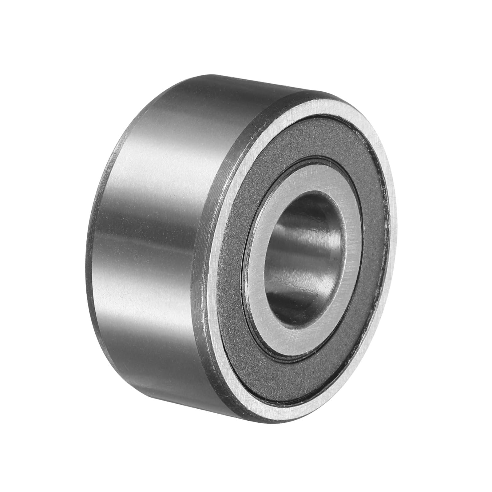 sourcing map 3302-2RS/5302-2RS Rodamiento de bolas de contacto angular sellado de doble fila, rodamientos de bolas de 15 x 42 x 19 mm para motor eléctrico, bombas, compresores, maquinaria agrícola