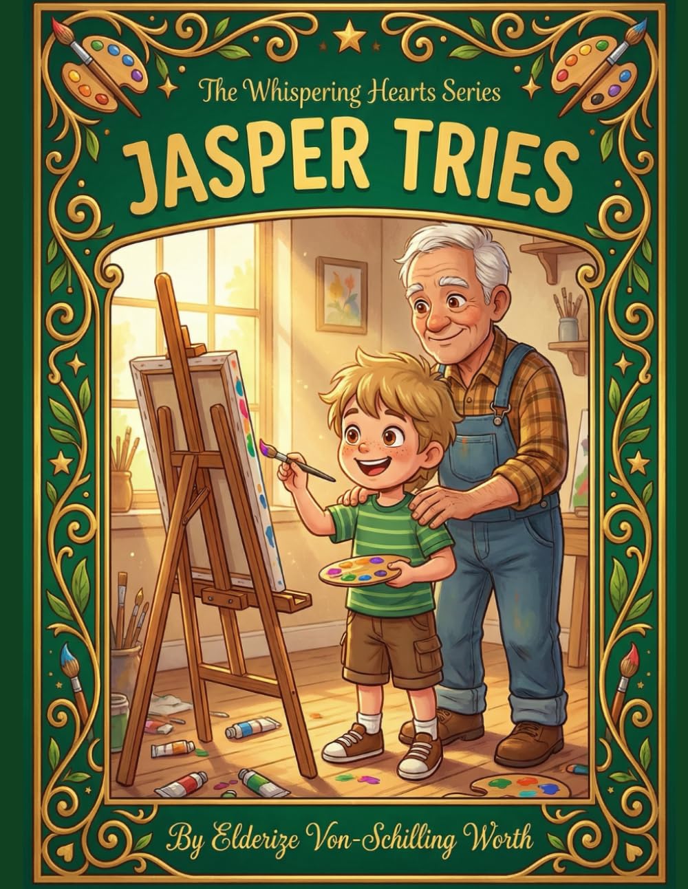 Jasper Tries: A Story About the Courage to Try Again (The Whispering Hearts Series)