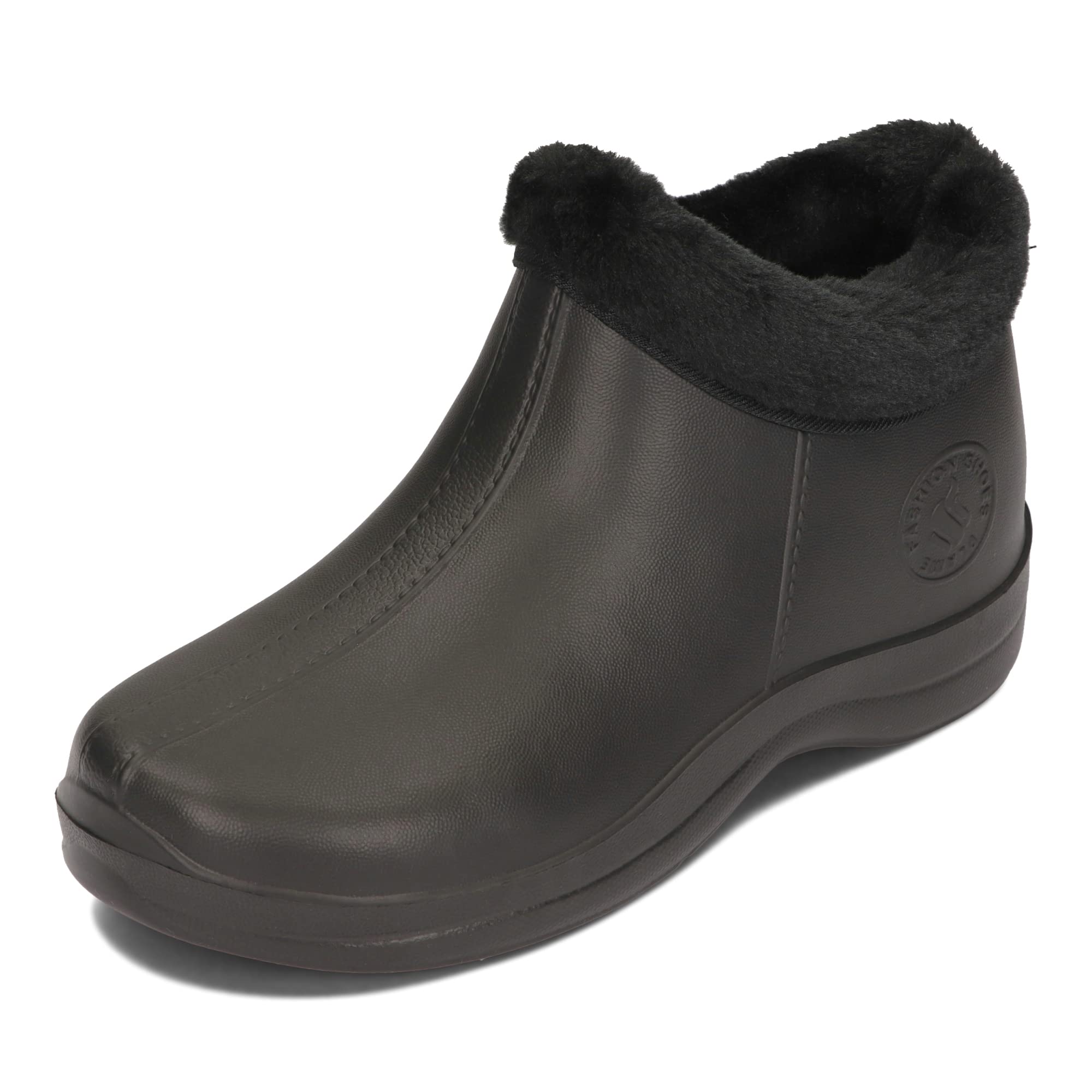 PLAME Gummistiefel Gefüttert Herren Gummistiefel Gefüttert Damen EVA Stiefel Warme Gummistiefel Regenstiefel 36-46 EU
