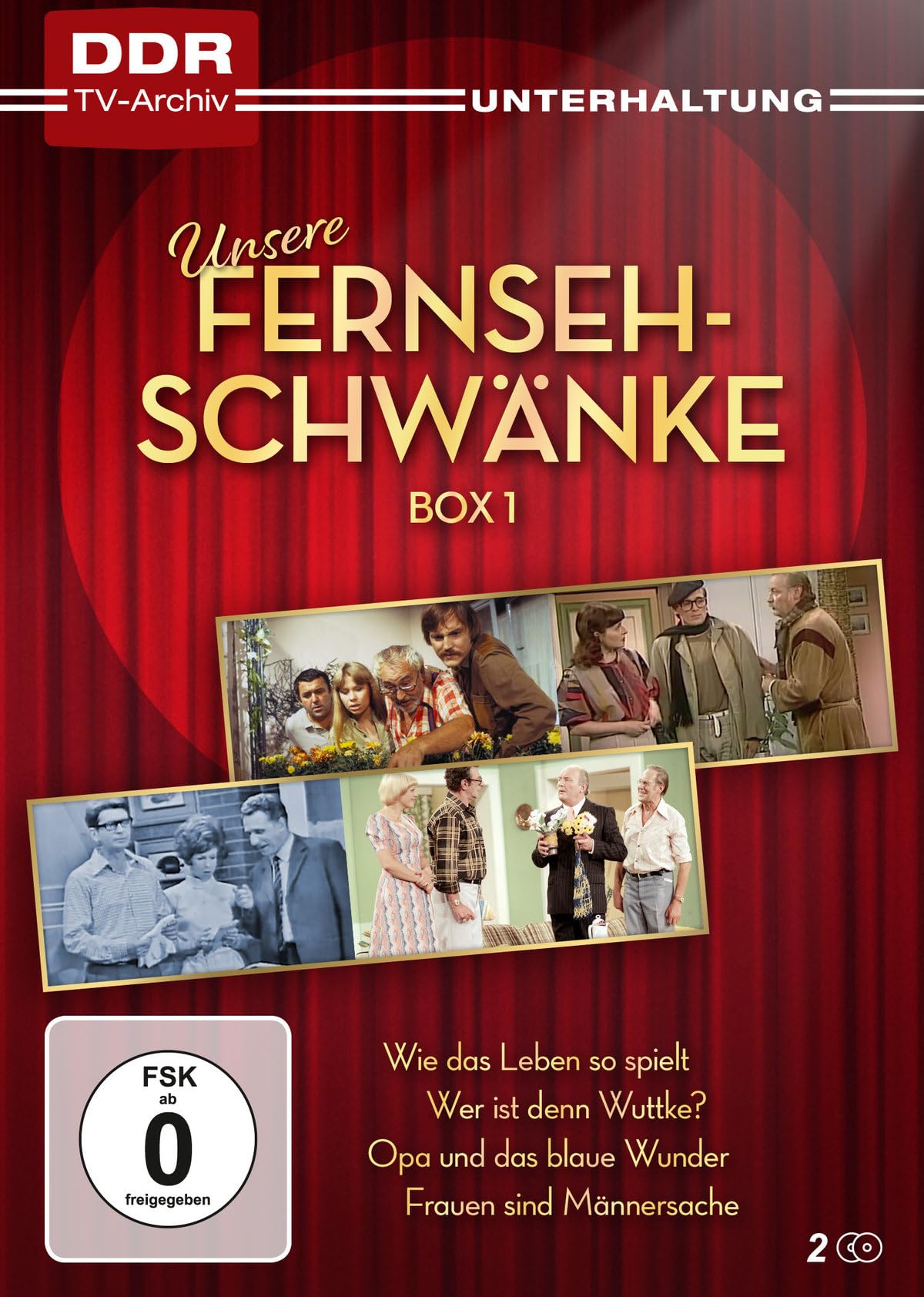Unsere Fernsehschwänke Box 1 (DDR TV-Archiv) de Alemania en DVD