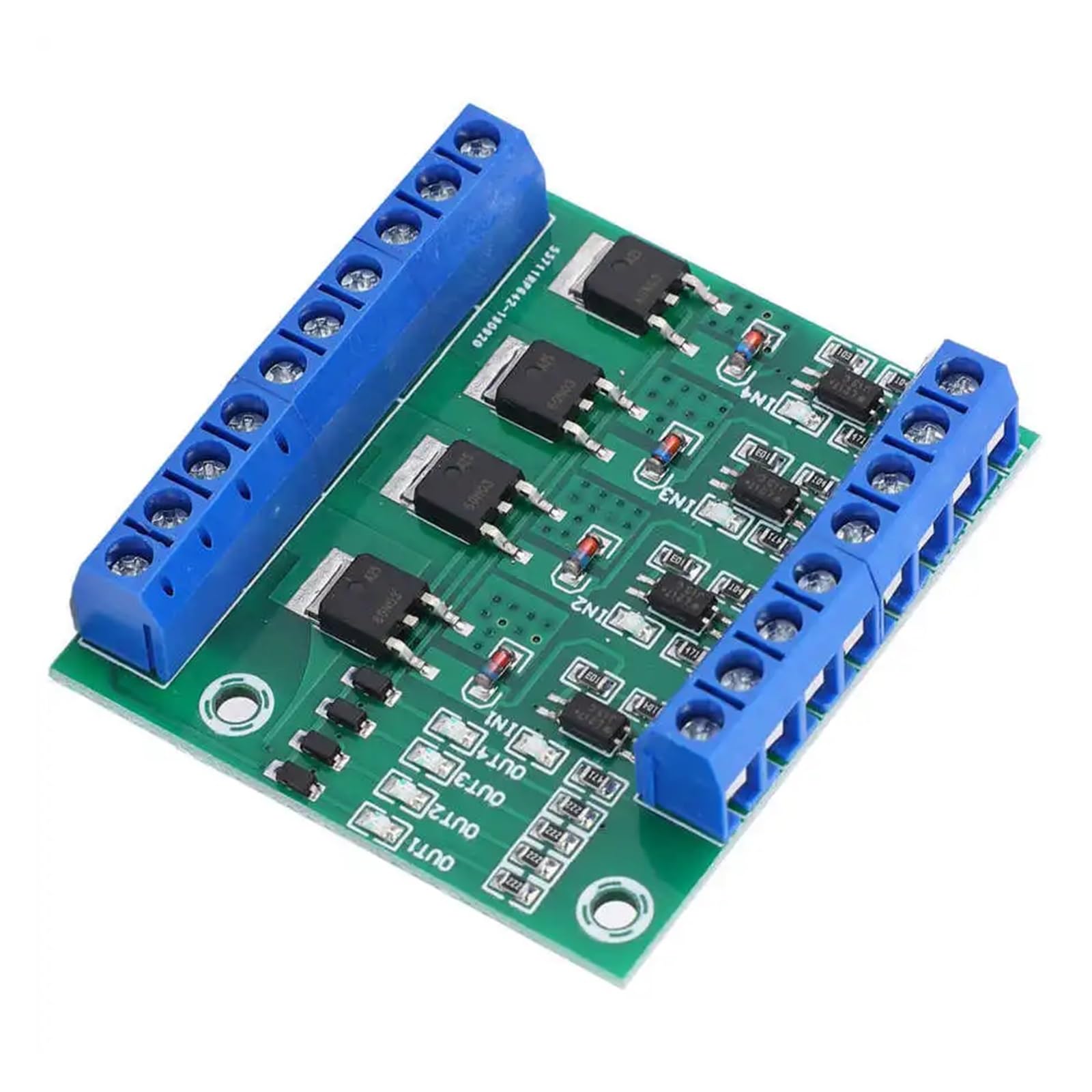 JVDDI LED Driver MOS FET 4 Channel Pulse Trigger Switch Controller Board PWM Optocoupler Opto-isolator Driver For Motor LED Light