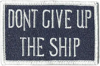 Gadsden and Culpeper Dont Give Up The Ship Flag Patch