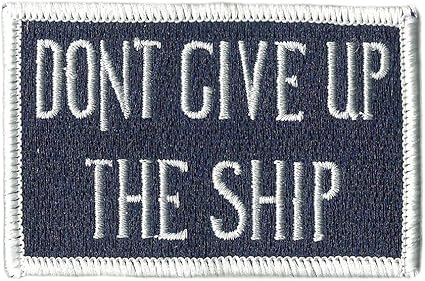 Gadsden and Culpeper Dont Give Up The Ship Flag Patch