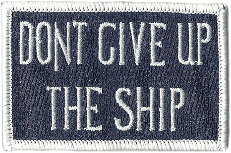 Gadsden and Culpeper Dont Give Up The Ship Flag Patch