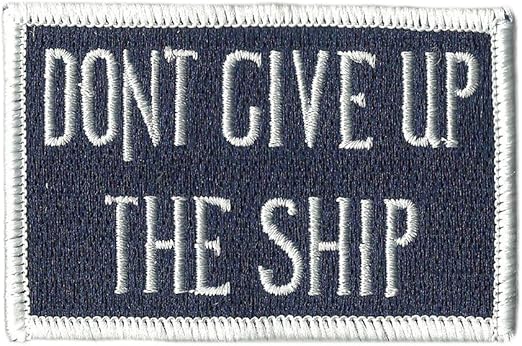 Gadsden and Culpeper Dont Give Up The Ship Flag Patch