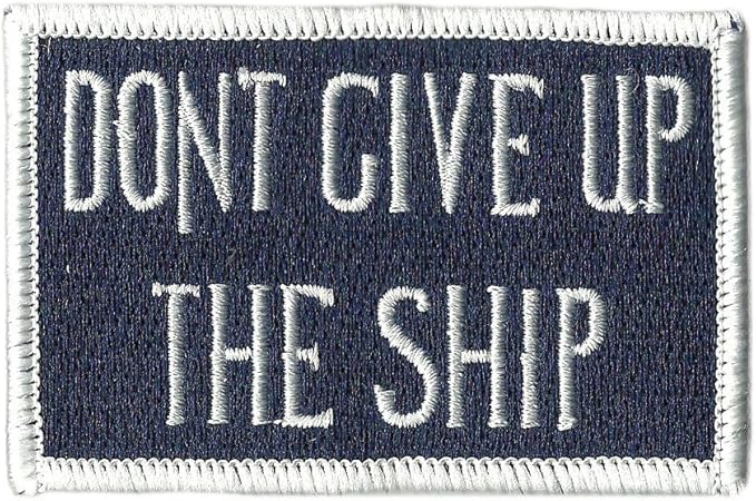 Gadsden and Culpeper Dont Give Up The Ship Flag Patch