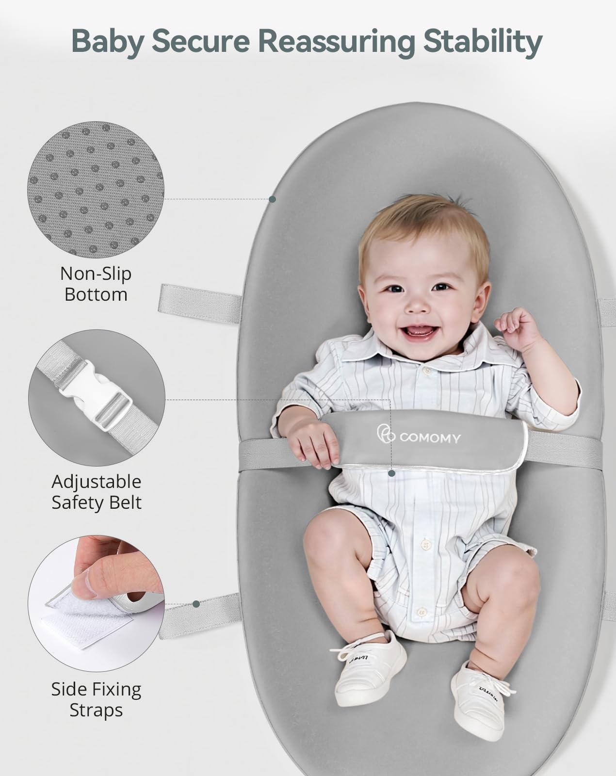 Product: Aankleedkussen met PU hoes • Luma Babycare