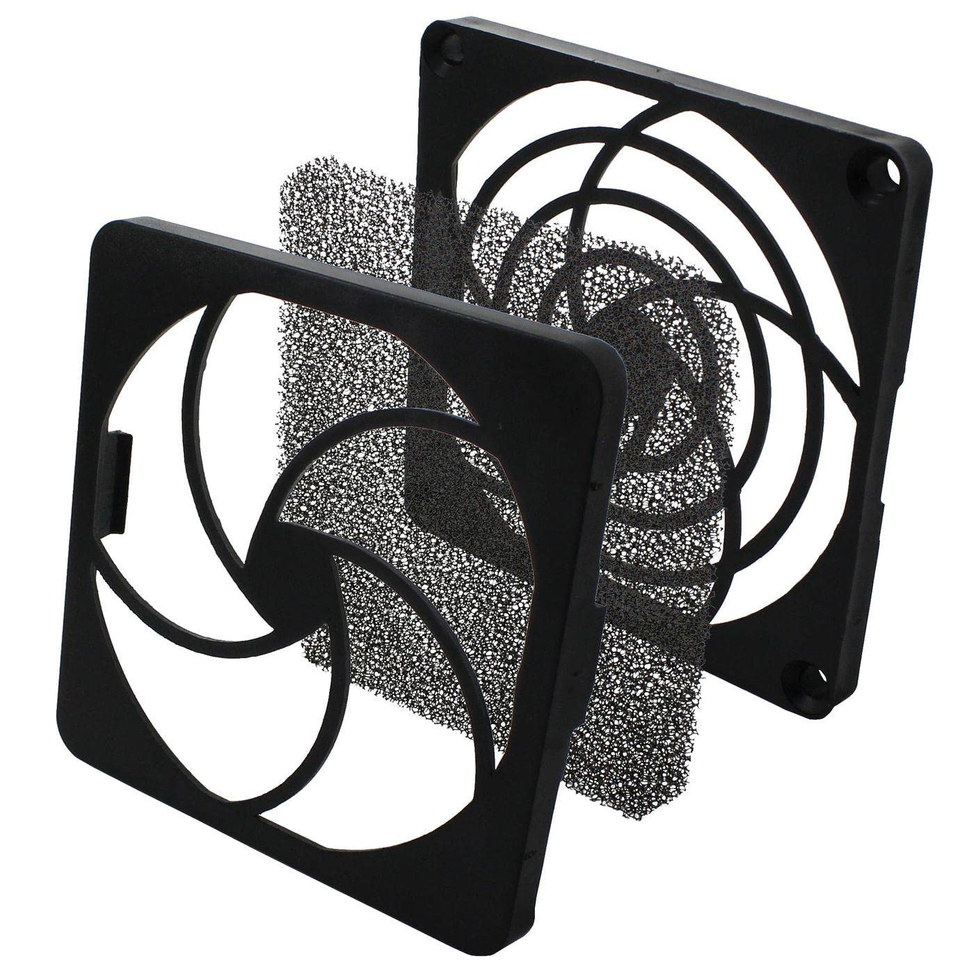 Griglia Di Protezione 80x80mm Con Filtro Antipolvere In - Foto 9