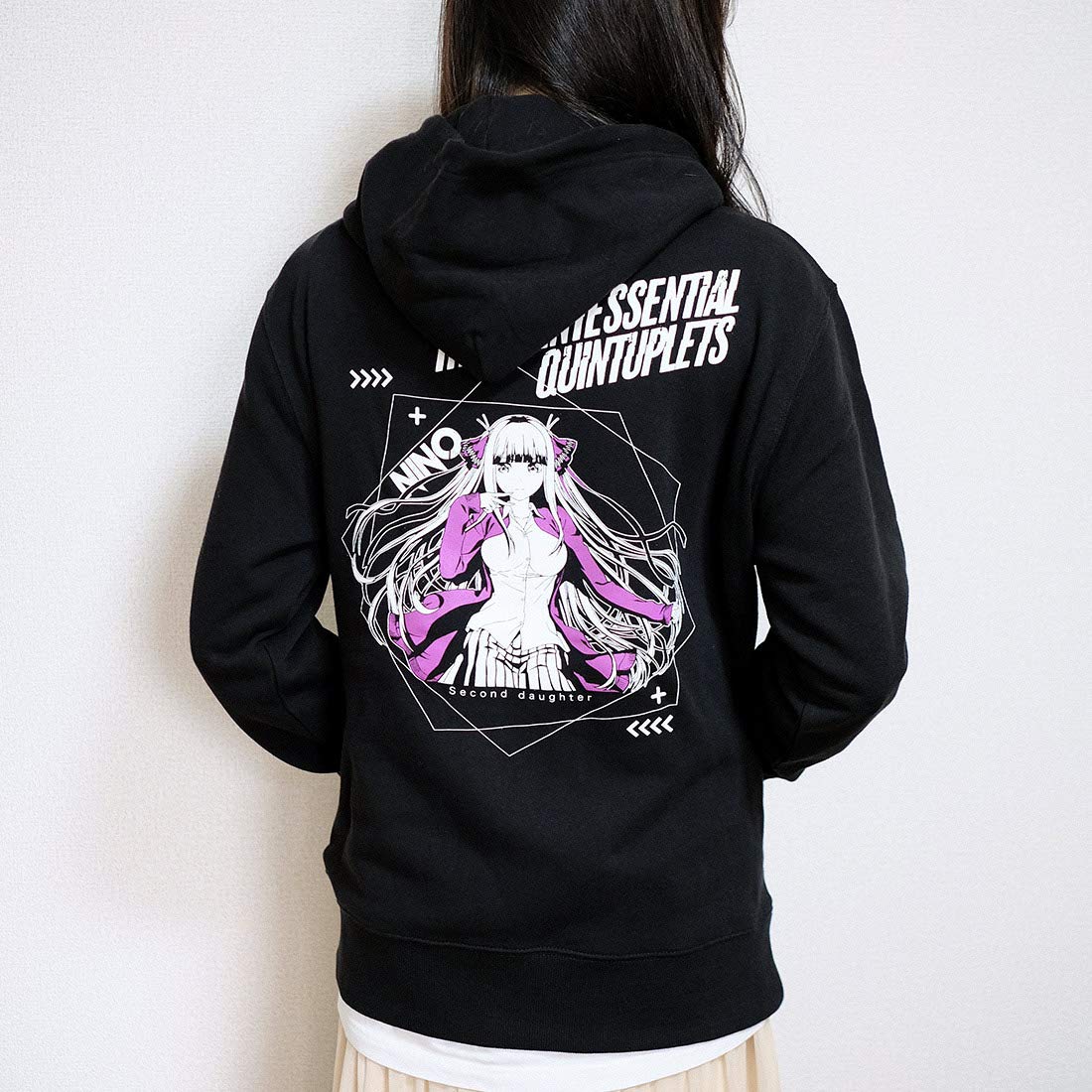 Amazon.co.jp: 五等分の花嫁 OctoberBeastコラボ 中野二乃 パーカー M