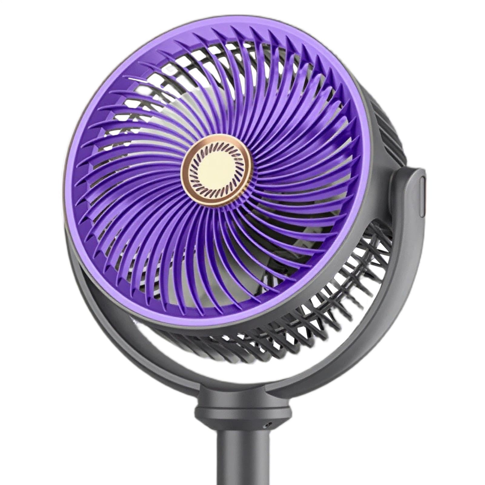 Ventilatore A Stelo Regolabile in altezza e raffreddamento silenzioso | Ventilatore A Piantana Portatile Rinfrescante Per Camera Da , Soggiorno, Cucina E Ufficio