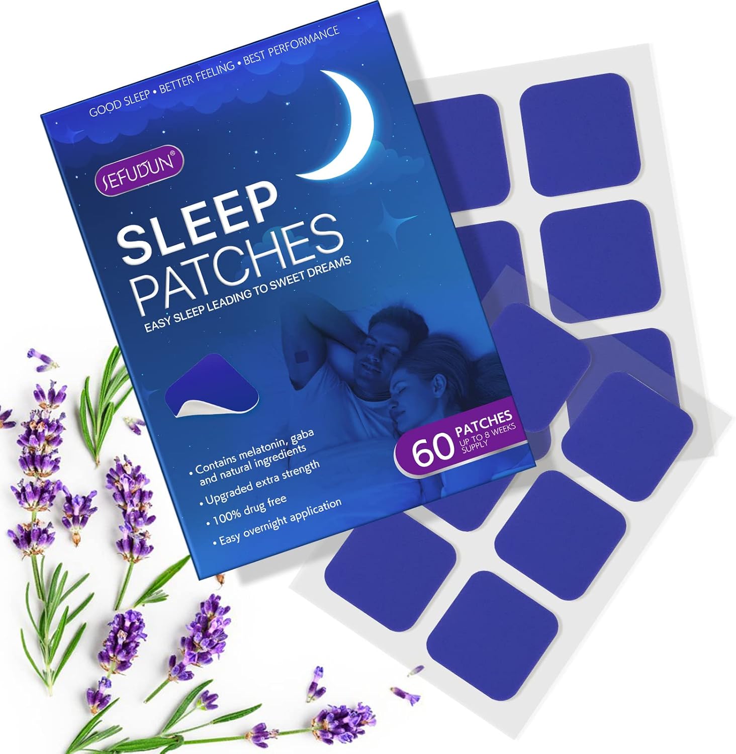TOYHHO Sleep Patches, Sleeping Patch for Adults,Natural