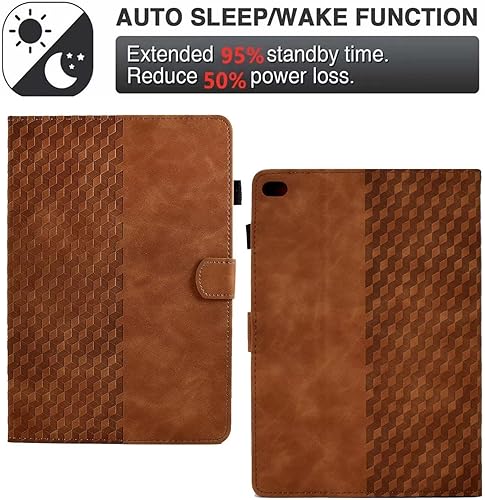 Miniatura 2 de Fancity Funda para iPad Mini 5 Mini 4 Mini 3 2, Smart Wake Sleep Flip Stand Case Soft Suede TPU Funda protectora con ranura para tarjeta Soporte