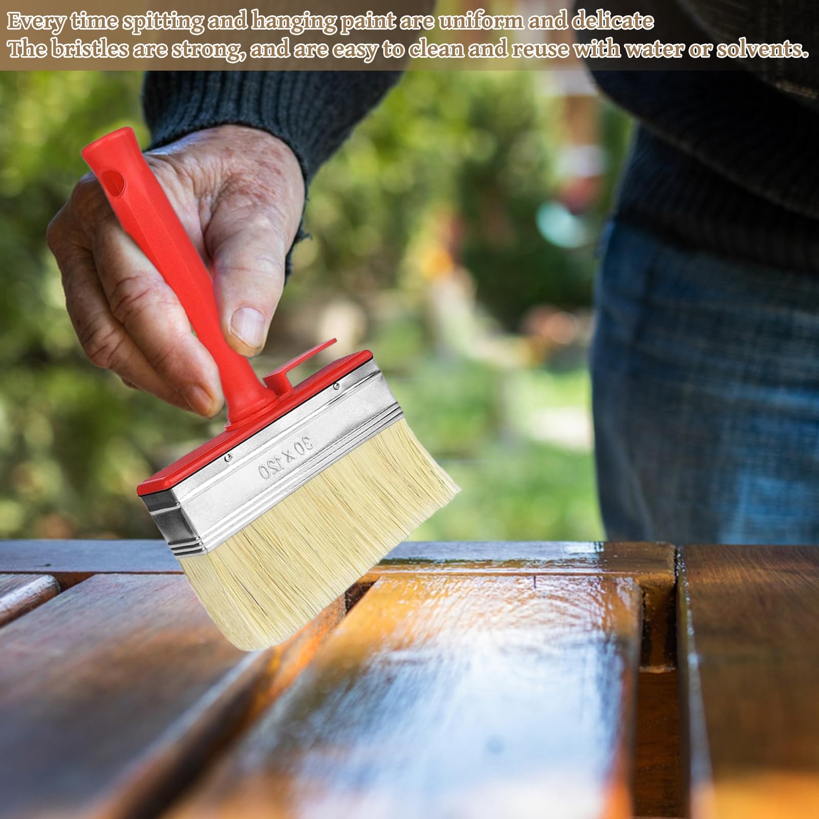 Pinceau Pour Peinture à Base De Solvant Sencys 14cm