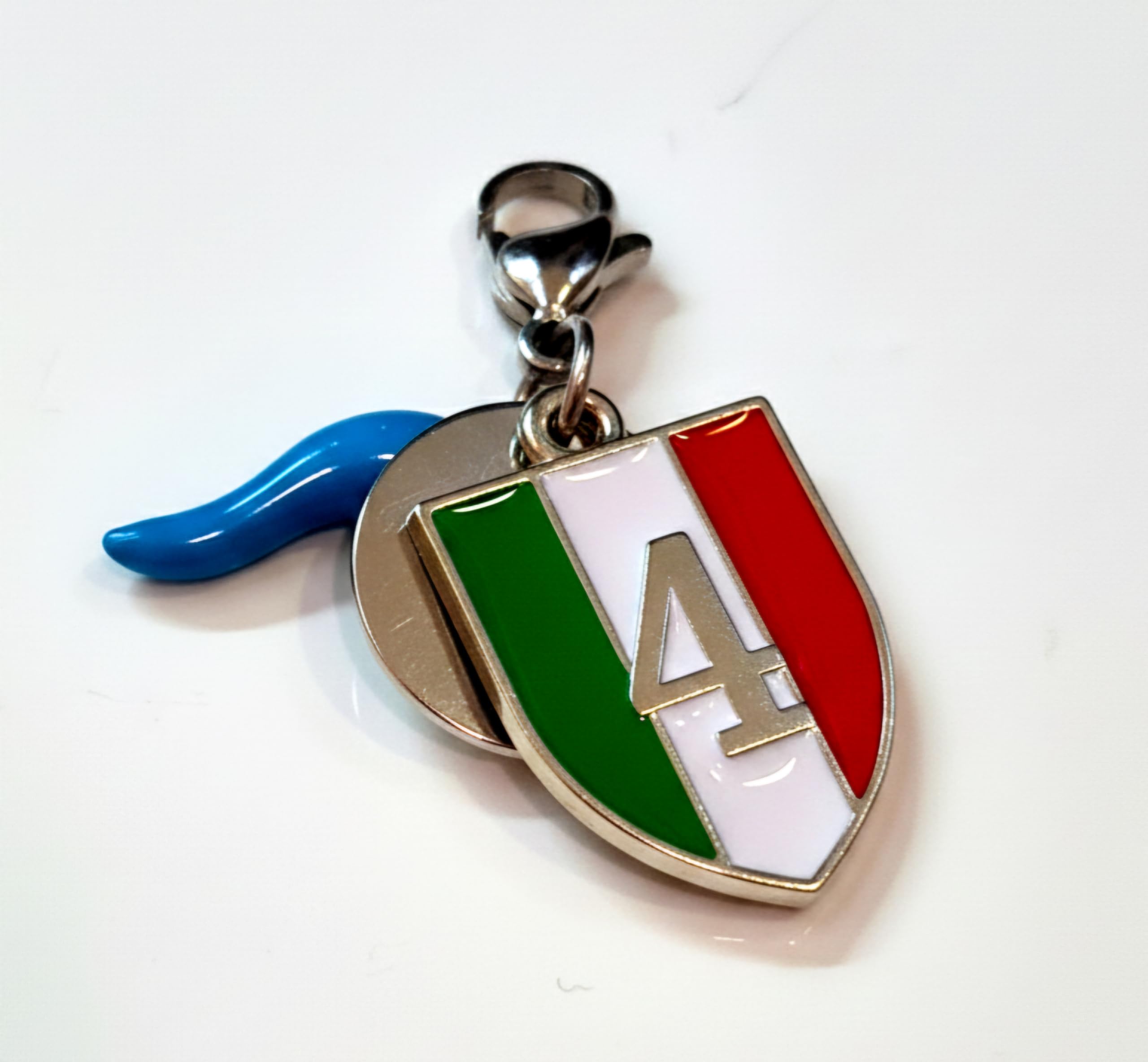 Ciondolo Pendolo Forza Napoli, Adatto per Collane, Bracciali, Altro, Scatola Inclusa