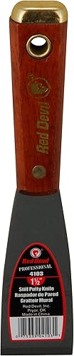 Red Devil Professional Series 4100 Cuchillo de masilla rígida hoja de 1-12 pulgadas (630-4103)