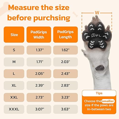 Miniatura 4 de Anti Slip Dog Paw Protector Pads for Senior Dogs, Paw Pads for Dogs Traction, Disposable Self Adhesive Paw Grips for Old Dog on Slippery Hardwood
