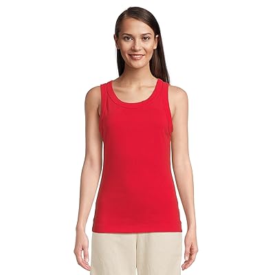Michael Stars Paloma Wide Binding Tank Top Women