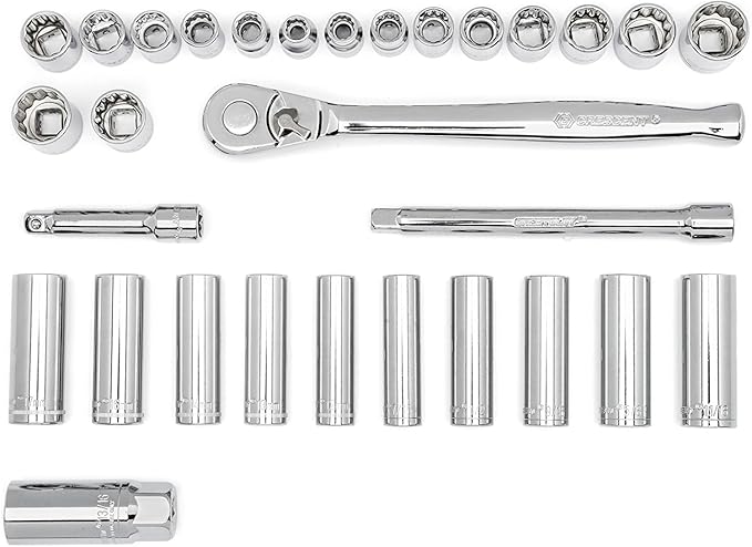 Juego de Herramientas Mecánicas Crescent 30 Piezas, 3/8" - CTK30SETN miniatura 4
