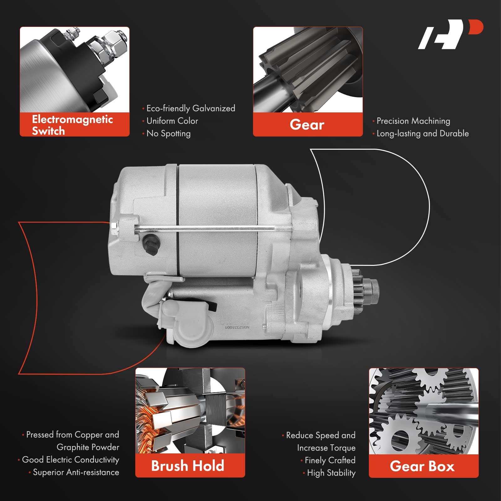 Amazon.com: A-Premium Starter Motor Compatible with Toyota
