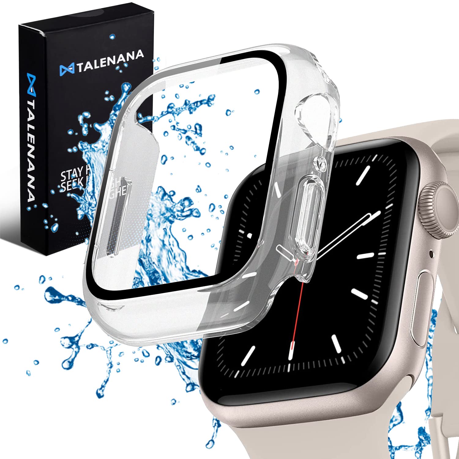 Amazon.co.jp: TALENANA Apple Watch 用 防水ケース series9/series8 