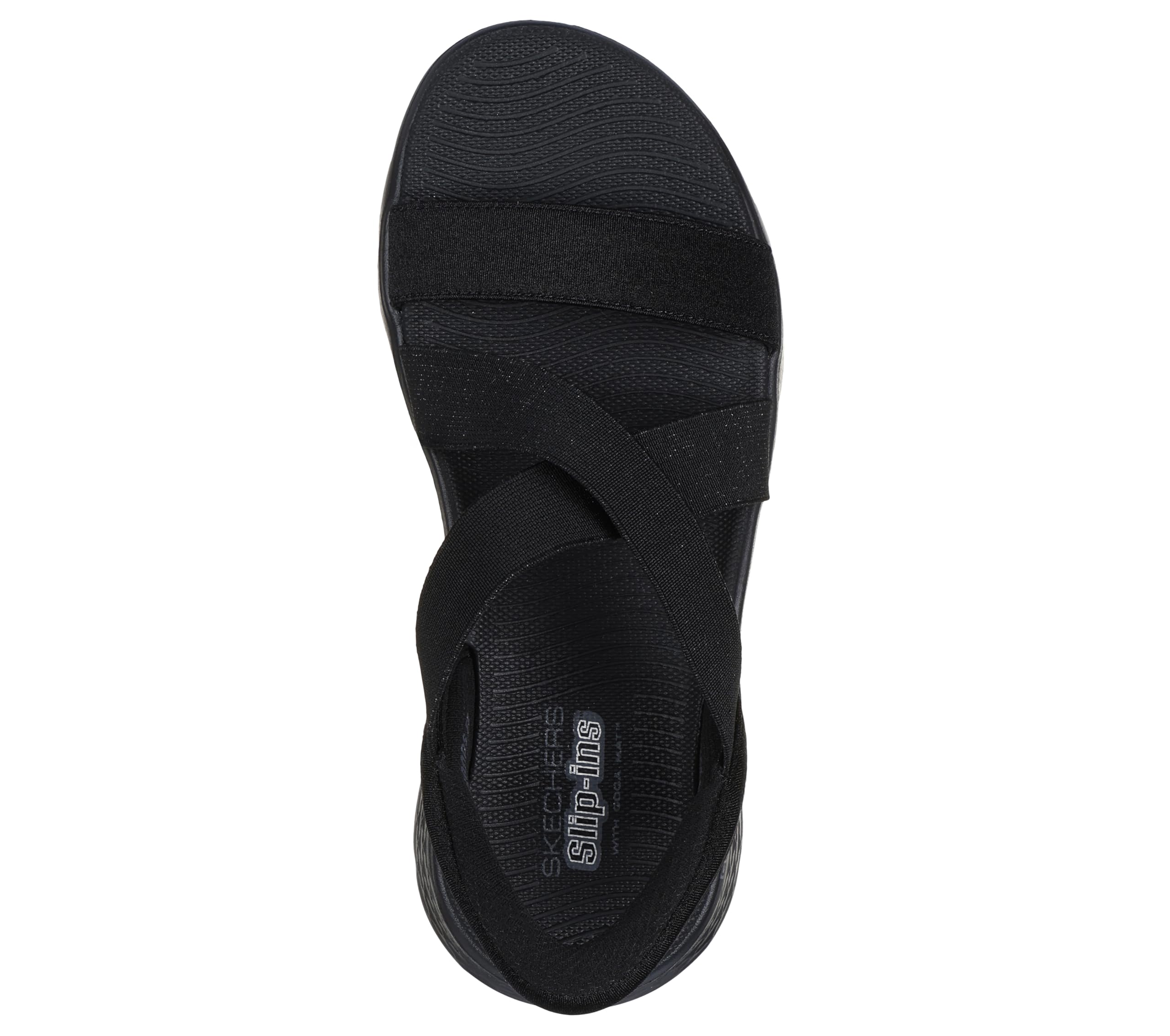 Skechers Kobiety Go Walk Flex Sandal - Glimmer Up Hands Free Slip-insSandał