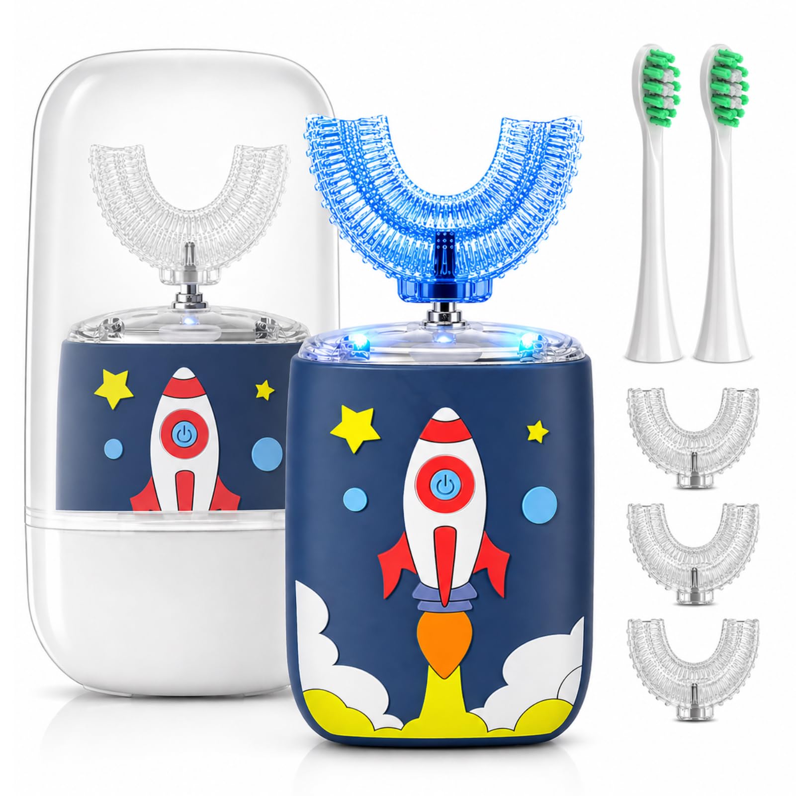 Geacker Kids U-Shaped Toothbrush
