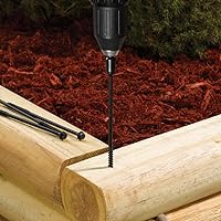 Vista 6 de FastenMaster TimberLOK Tornillo para madera reforzado, paquete de 12 unidades, FMTLOK212-12