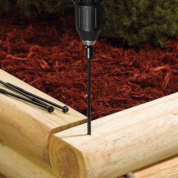 FastenMaster FMTLOK212-500 TimberLOK Heavy-Duty Wood Screw, 2-1/2 Inches, 500-Count
