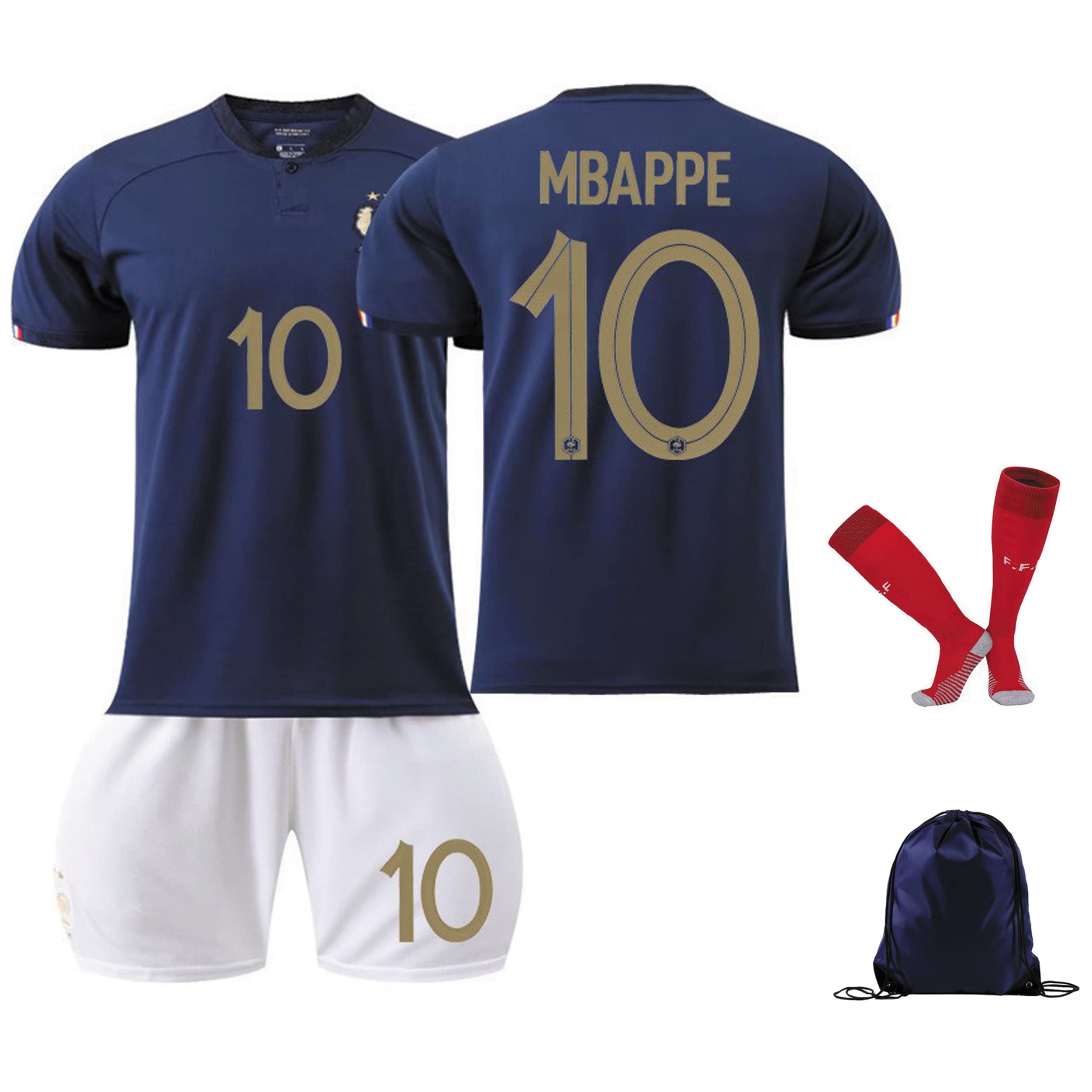 キリアン・ムバッペ選手サイン入りラモスフィールドユニフォームSIZE140 キリアン・ムバッペ選手サイン入りラモスフィールドユニフォーム